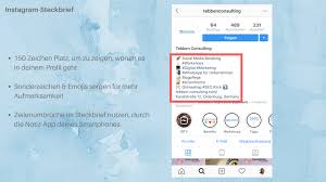 Die instagram bio ist das erste, was ein nutzer sieht, wenn er auf deinem account landet. 10 Tipps Fur Dein Instagram Profil Jetzt Insta Aufwerten