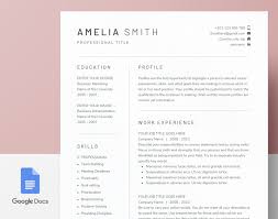 Now that you have some great new cover letter templates through google docs, it's time to start getting started on those job applications. Google Docs Resume Template Cover Letter And References Etsy Resume Template Resume Template Word One Page Resume Template