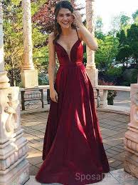Simple Maroon Halter A Line Long Evening Prom Dresses Cheap Custom Sweet 16 Dresses 18462 Prom Dresses Sleeveless Sweet 16 Dresses Lace Evening Dresses