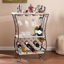Entertain family and friends with your finest wine selections from any room around the home. Copper Grove Docherty Wine Storage Table Overstock 21490205