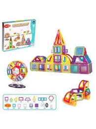 Конструктор магнитный 128 деталей