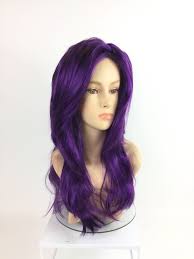 Mal Character Premium Quality Halloween Costume Wig By Funtasy Etsy In 2020 Costume Wigs Halloween Costume Wigs Wigs