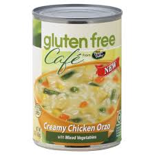 Campbell's® chicken with rice soup is comforting and delicious any day of the week. Gluten Free Cafe Creamy Chicken Orzo With Mixed Vegetables Soup Shop Soups Chili At H E B