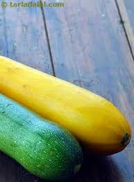 The zucchini will grow up to about 5 inches (13 cm) wide, and weigh up to 2 1/2 pounds (1.1 kg), but it is best picked smaller. Glycemic Index Of Zucchini Is 15 Is Zucchini Good For Diabetics Weight Loss Tarladalal Com