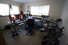 Interior Design Home Music Studio Room Design With Complete Multimedia Set Idea To Making And Designin Music Studio Room Studio Room Design Home Studio Setup