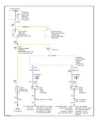 Automotive wiring in a 2005 ford focus vehicles are becoming increasing more difficult to identify due to the installation of more advanced factory oem feel free to use any ford focus car stereo wiring diagram that is listed on modified life but keep in mind that all information here is provided as is. Exterior Lights Ford Focus Zx5 Ses 2005 System Wiring Diagrams Portal Diagnostov Elektroshemy