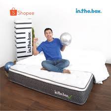 Harga spring bed kasur symbol 160x200 queen size springbed. Kasur Spring Bed Inthebox X Ukuran 160x200 Queen Size Shopee Indonesia