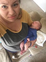 Morning chaos with kids and coffee