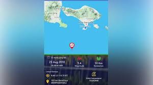 Guncang sulawesi, kenapa gempa bumi sering terjadi di malam hari? Gempa 5 4 Sr Guncang Bali Begini Penjelasan Bmkg Teras Id