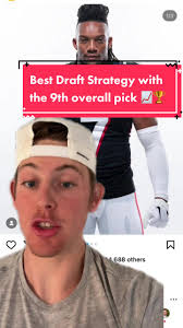 Replying to @ClarkG Best Draft Strategy with the 9th overall pick. Do you  guys agree? #fantasyfootball #fantasyfootballdraft #fantasyfootballtips  #bijanrobinson #fyp