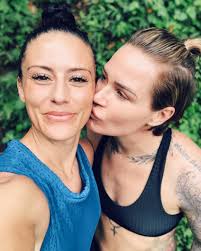 • i opened the door, went into the room and sat down. Soccer Stars Ali Krieger And Ashlyn Harris Are Engaged Martha Stewart