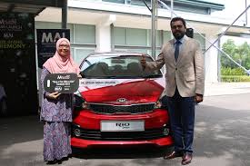 It is available in 4 colors, 1 variants, 1 engine, and 1 transmissions option: Lucky Kia Owner Wins Kia Rio Sedan In Conjunction With The Malaysia Auto Show 2016 Autofreaks Com