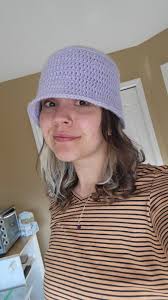 Cute Summer Solid Color Crochet Bucket Hat