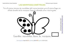 Fichas Para Mejorar La Atencion Mariposas Simetricas 22 Insectos Atencion Mariposas