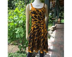 Black And Gold Tie Dye Dress Reverse Tie Dye M Black Gold Spirograph Rayon Ribbon Etsy Tie Dye Sundress Reverse Tie Dye Tie Dye