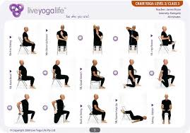 Chair Exercises Buscar Con Google Yoga Con Silla Yoga Para La Tercera Edad Ejercicios De Yoga