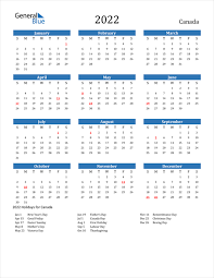 So, click the red button to continue to the print page. Canada Calendars With Holidays