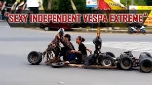 Image result for vespa extreme trikel