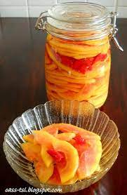 搵到食 快乐童年 腌木瓜酸pickled papaya pickled papaya meals in a jar yummy food