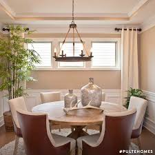 Brannon round dining table your price from. Elegant And Cozy Dining No Reservation Required Pulte Homes Elegant Interior Design Home Decor Home