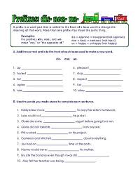 This Prefix Suffix And Root Word Worksheets Worksheet Is Suitable For 3rd 6th Grade Words Are K Suffixes Worksheets Prefix Worksheet Prefixes And Suffixes