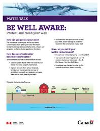 Open each faucet and let the water run until a strong chlorine odor is detected, then turn it off and go to the next one. Be Well Aware Protect And Clean Your Well Canada Ca