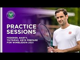 Mit dem triumph in seinem sechsten. Federer Barty Tsitsipas Keys Pre Tournament P