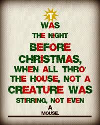 Twas The Night Before Christmas Free Printable The Night Before Christmas Christmas Text Christmas Poems