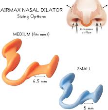 Each strip consists of 2 parallel bands of flexible plastic embedded in a special pad and is secured to the skin between the bridge and the tip of the nose. Airmax Nasal Breathing Device Sleep And Sound