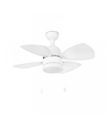 Ceiling fans have come out in so many modern and unique styles. 2 Light Small Ceiling Fan White Maple With Light Netlighting Co Uk