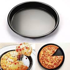 New Round Deep Dish Pizza Pan Nonstick Pie Tray Baking Kitchen Tool Continue To The Product At The Image Link Deep Dish Pizza Deep Dish Deep Dish Pizza Pan