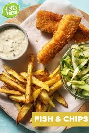 Fish Chips Fish Et Chips Fish And Chips Poisson Pane Poisson Pane Frites Salade Fenouil Frites De Pommes D Vissalade Voedsel Ideeen Heerlijk Eten