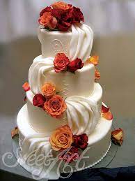 The Art Of Draping Gorgeous Fall Wedding Cakes Cake Wedding Cake Designs