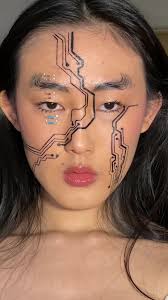 I ❤️ going to the engineering makerspace as an econ student like I did  laser cutting, and I set up their serger, threading the machine and  changing the needles and everything #makeup #editorialmakeup ...