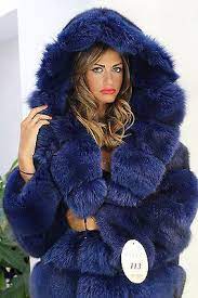 Pelz Pelzmantel Mantel Milano Fashion Fuchs Fur Coat Fox Pelliccia Volpe Lisa Fur Coat Fashion Fur Hood Coat