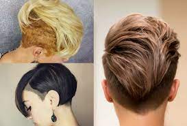 frisuren feines haar frauen kurz undercut irokesenschnitt frisuren feines haar frisuren kurze haare frauen undercut