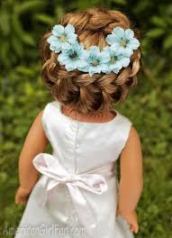 Doll Hairstyle How To Do A Circle Braid American Girl Hairstyles American Girl Doll Hairstyles My American Girl Doll