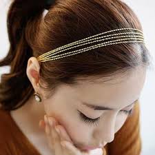 Tire de la cuerda ajustable para. Diadema Pelo Elastico De Moda Varias Cadenas Doradas Accesorios Joyeria Para La Cabeza Elastic Headbands Fashion Headbandheadband Fashion Aliexpress