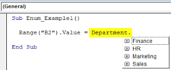 Vba Enum Step By Step Examples To Use Vba Enumerations