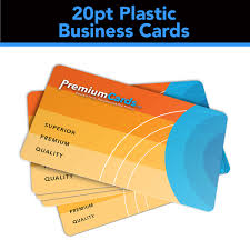Our plastic business cards make a lasting impression. 20pt Plastic Business Cards 3 5x2 Premiumcards Net Premium Business Cards