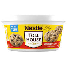 Claire may 14, 2020 my chocolate chip cookie dough without milk is in the fridge for 7th day stored in a glass container but not air tight, just bake it last nite. Refrigerated Chocolate Chip Cookie Dough Tub Nestle Toll House