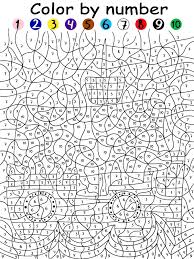 Customize the letters by coloring with markers or pencils. Color By Numbers Activity Pages For Kids Free Fun Coloring Pages That Are By The Number Printables 30seconds Mom