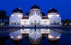 Mosque silhouette png is about is about baiturrahman grand mosque, silhouette, mosque, landmark, cdr. Relics Of The Kingdom Of Aceh Steemit Banda Aceh Mosque Aceh