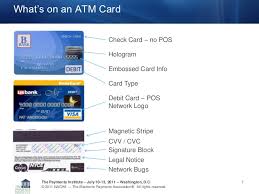 With a debit card payment, the account number is linked directly to the cardholder's bank account. Tpi Cash And At Ms The Future Chip Wickenden 10 Jul2011
