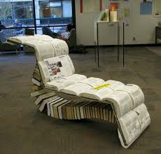 Book Chair No Really Book Furniture Chaise Furniture