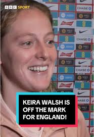 Keira Walsh Scores First Goal for England Women's Team