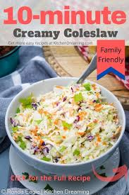 Discard the remaining salad if it's been too long in the fridge. Easy Creamy Homemade Coleslaw In Just 10 Minutes