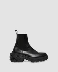 Black Boots White Sole Pin By Tjwho On Footwear In 2020 Boots Chelsea Boots Leather Boots