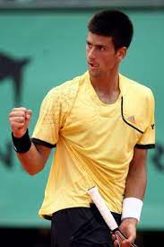 Carreno busta possesses a baseline game similar to bautista agut. Roland Garros 2007 Novak Djokovic
