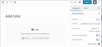 The new wordpress 5.0 will integrate this plugin in the core. Wordpress Gutenberg Editor 19 Uthink1